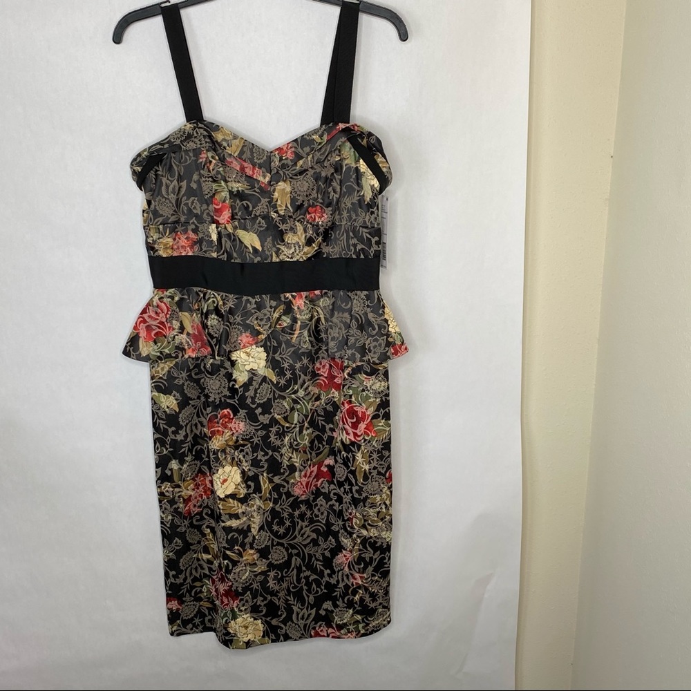 ANTONIO MELANI Seraphina Peplum Ruffle Dress